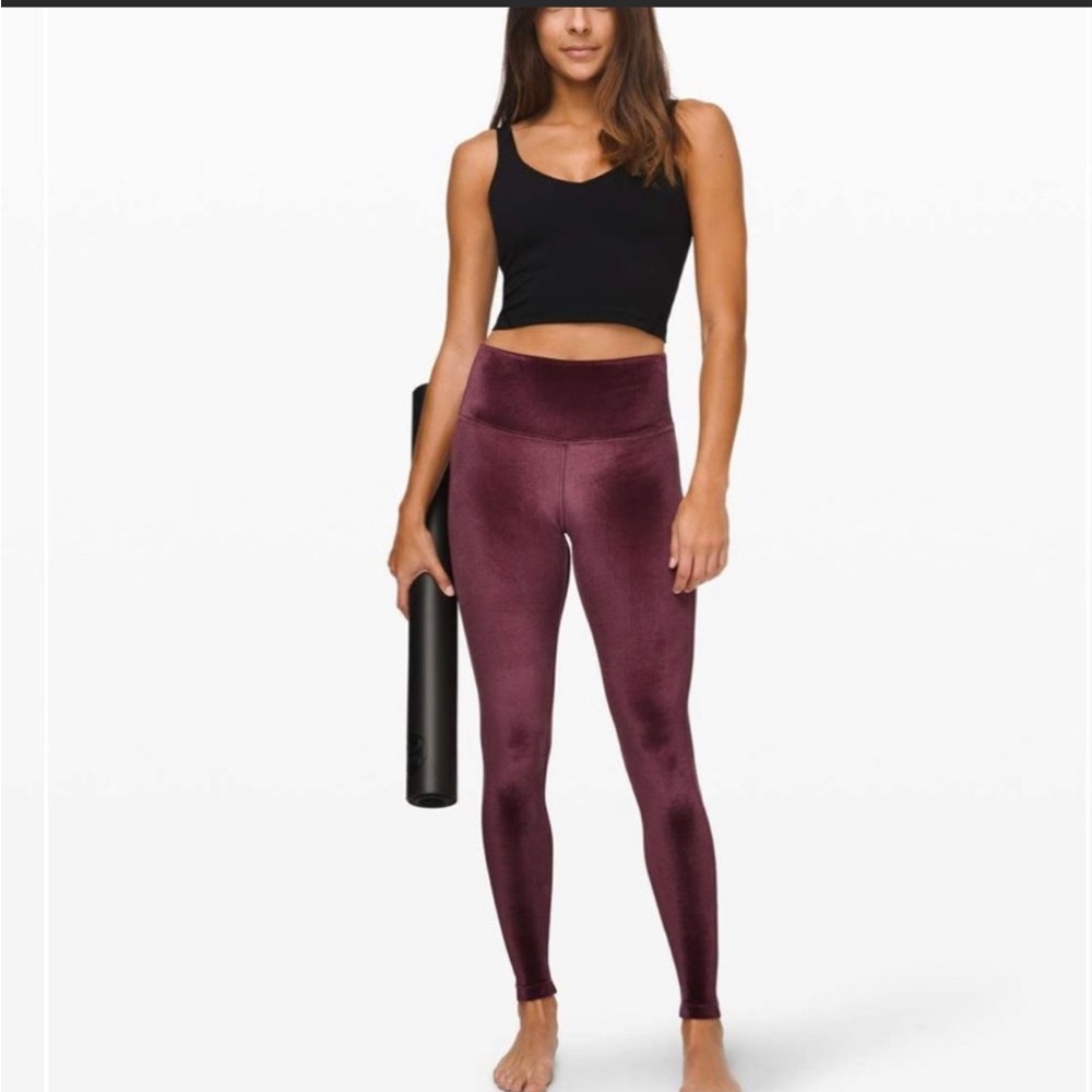 Velvet Lululemon tights Wunder Under